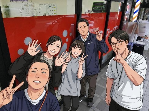スタッフの集合写真
